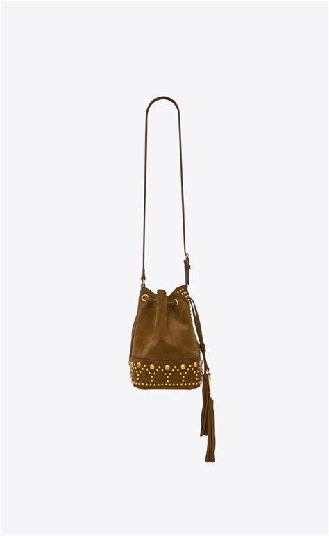 ysl boston studs bag|HOBOS AND BUCKETS .